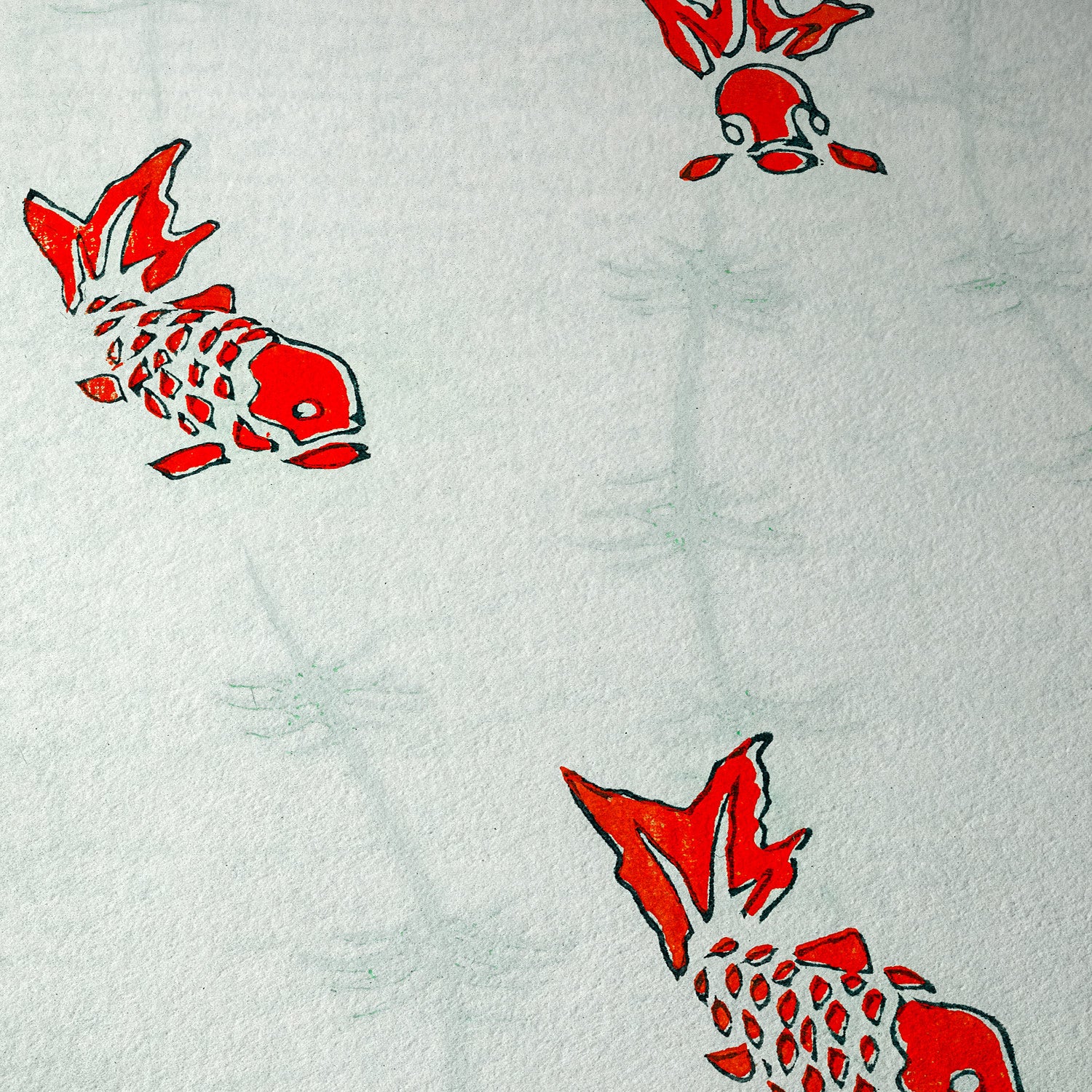 Peces dorados