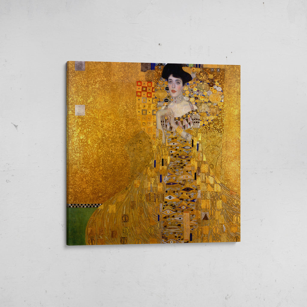 retrado de adele bloch bauer I klimt canvas