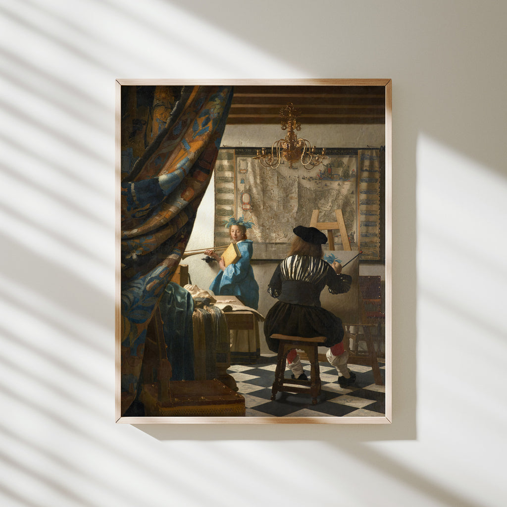 el arte de la pintura vermeer