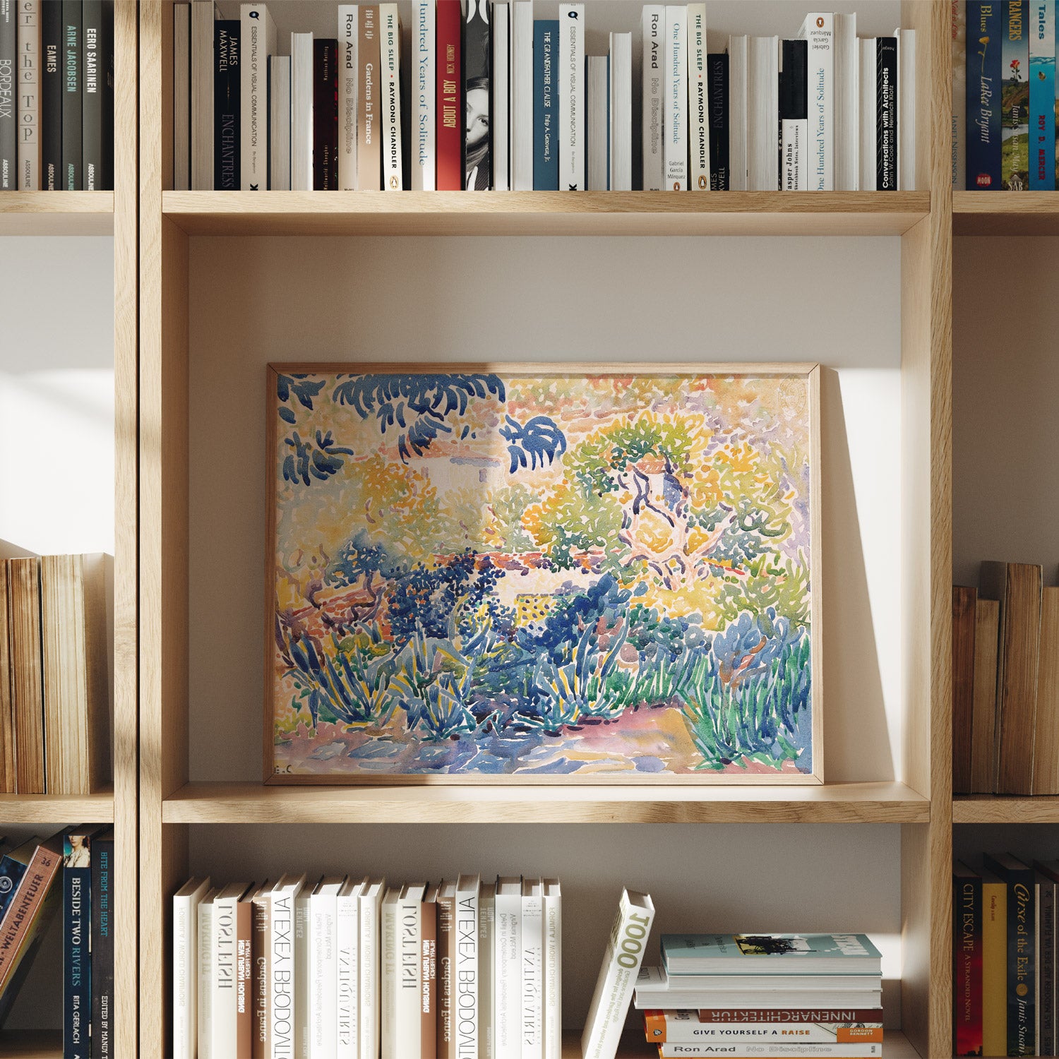 El jardín del artista en Saint-Clair