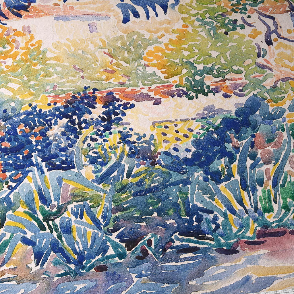 El jardín del artista en Saint-Clair