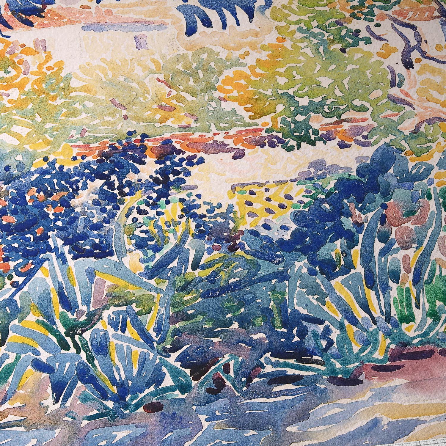 El jardín del artista en Saint-Clair