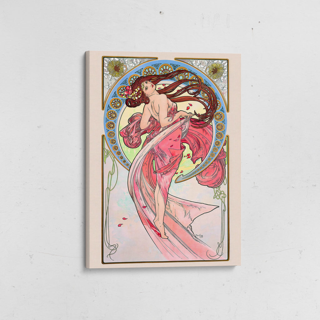 canvas las artes: danza alphonse mucha