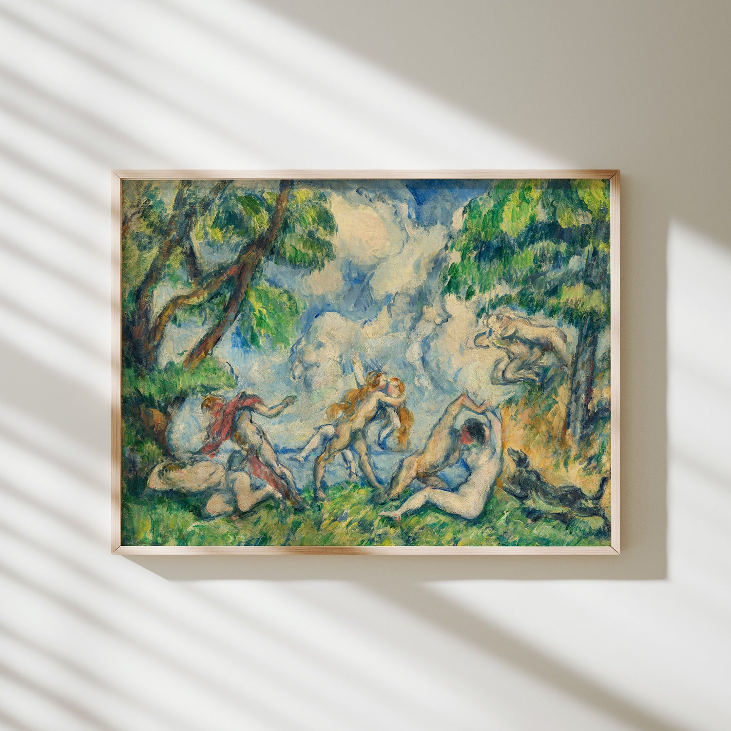 la batalla del amor cezanne