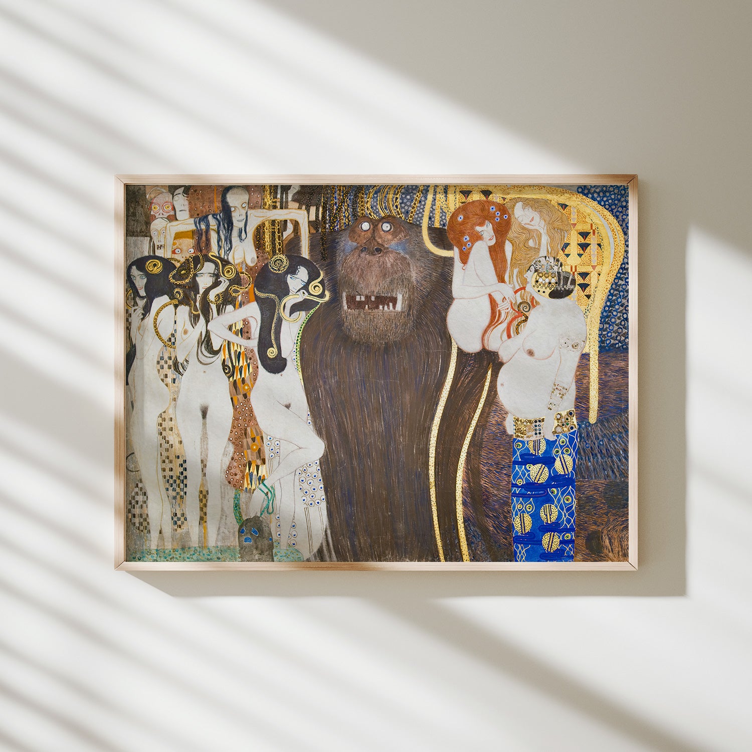 las fuerzas hostiles klimt