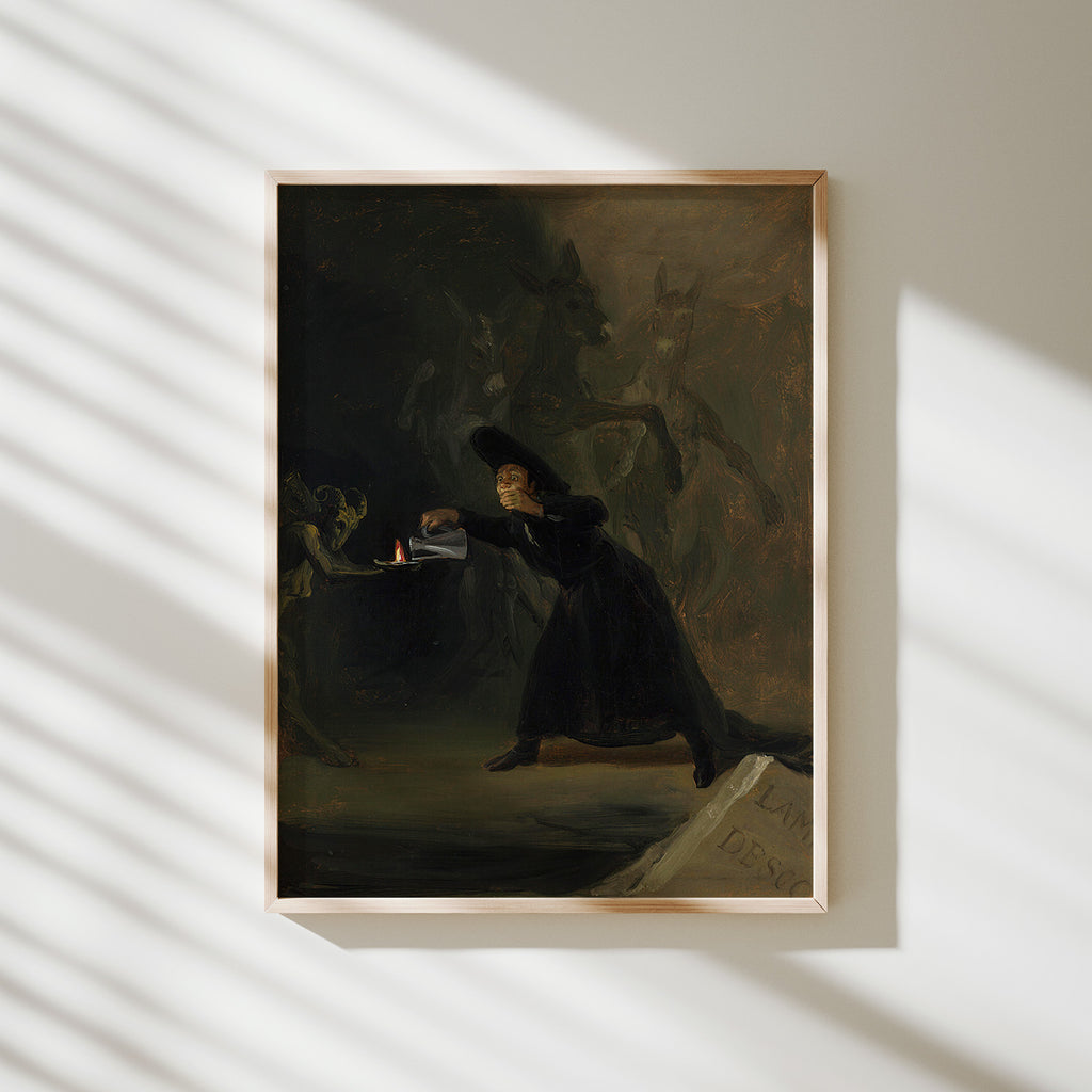 el hechizado a la fuerza goya