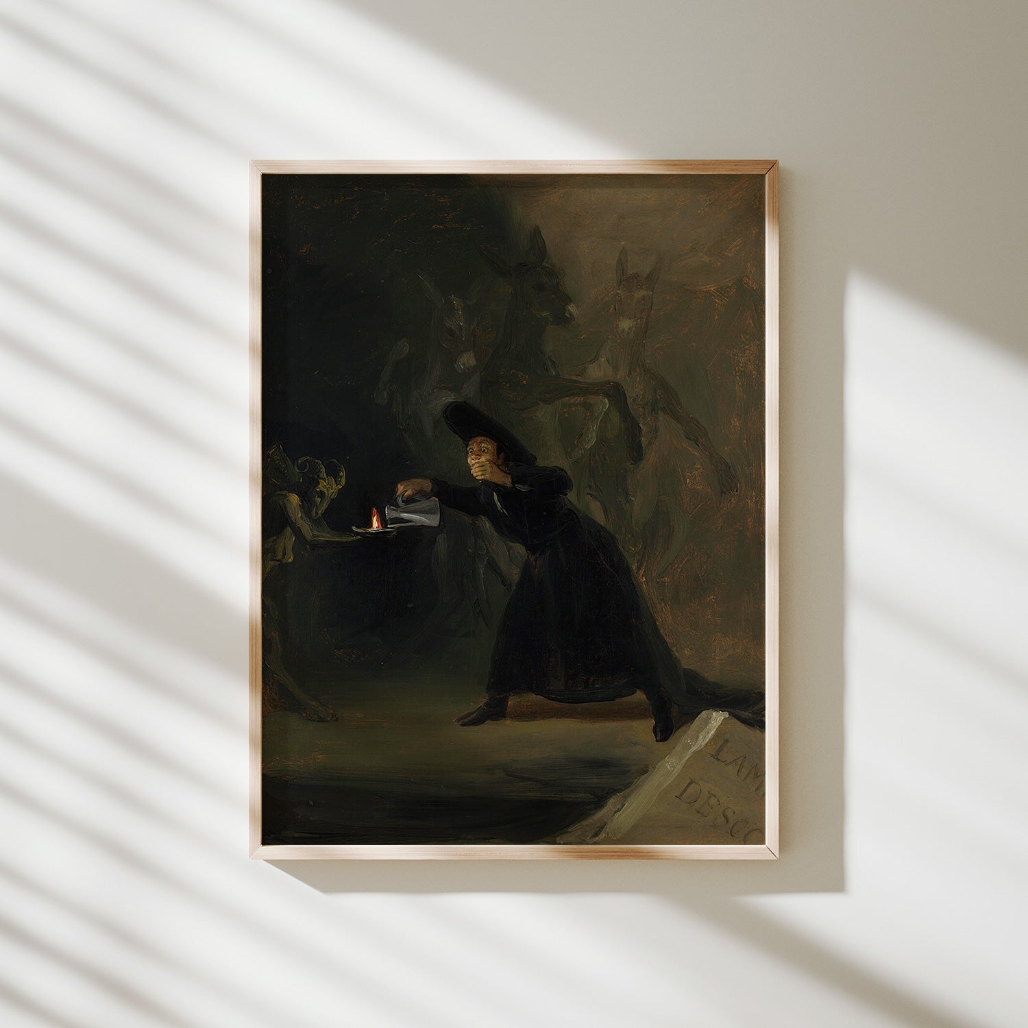 el hechizado a la fuerza goya