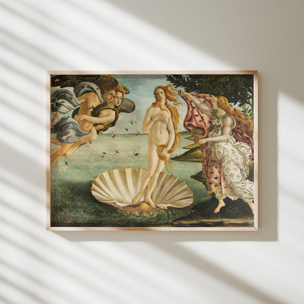 el nacimiento de venus botticelli