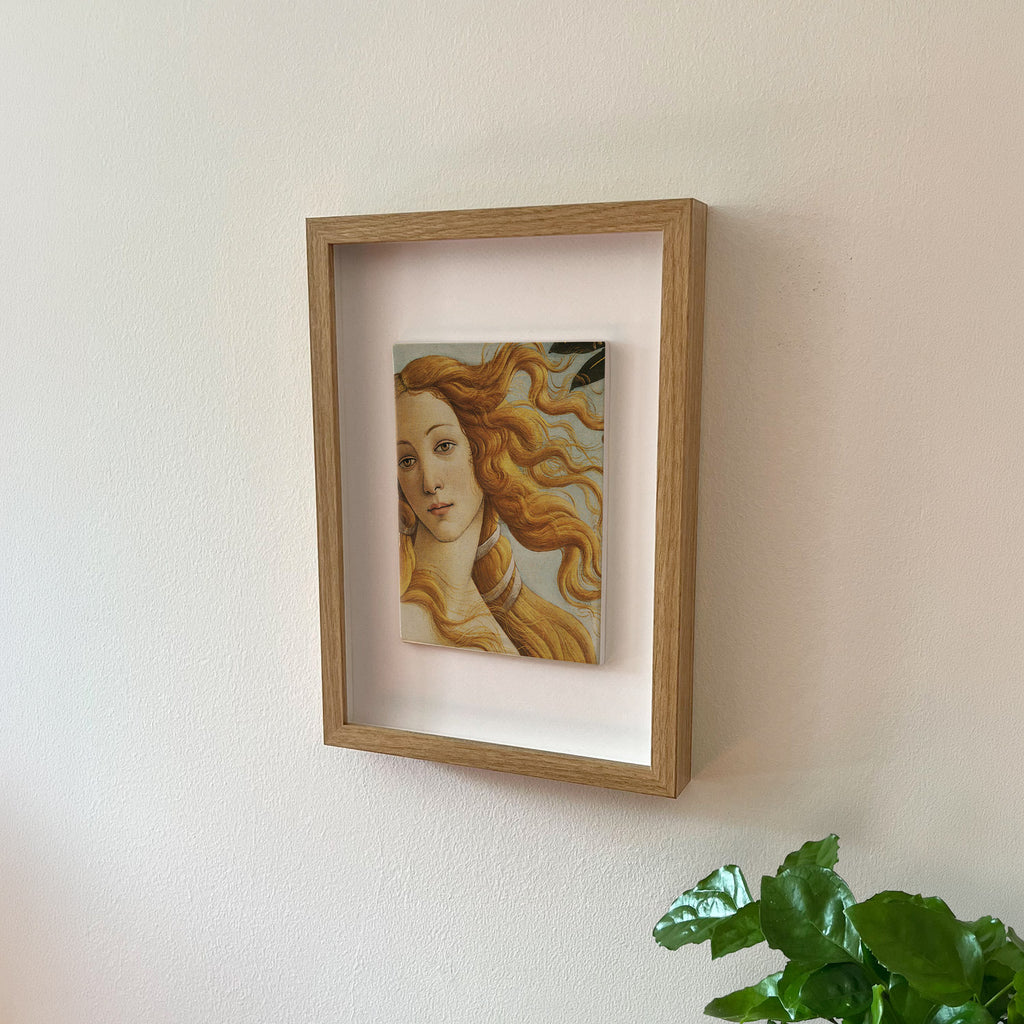 El nacimiento de Venus, detalle