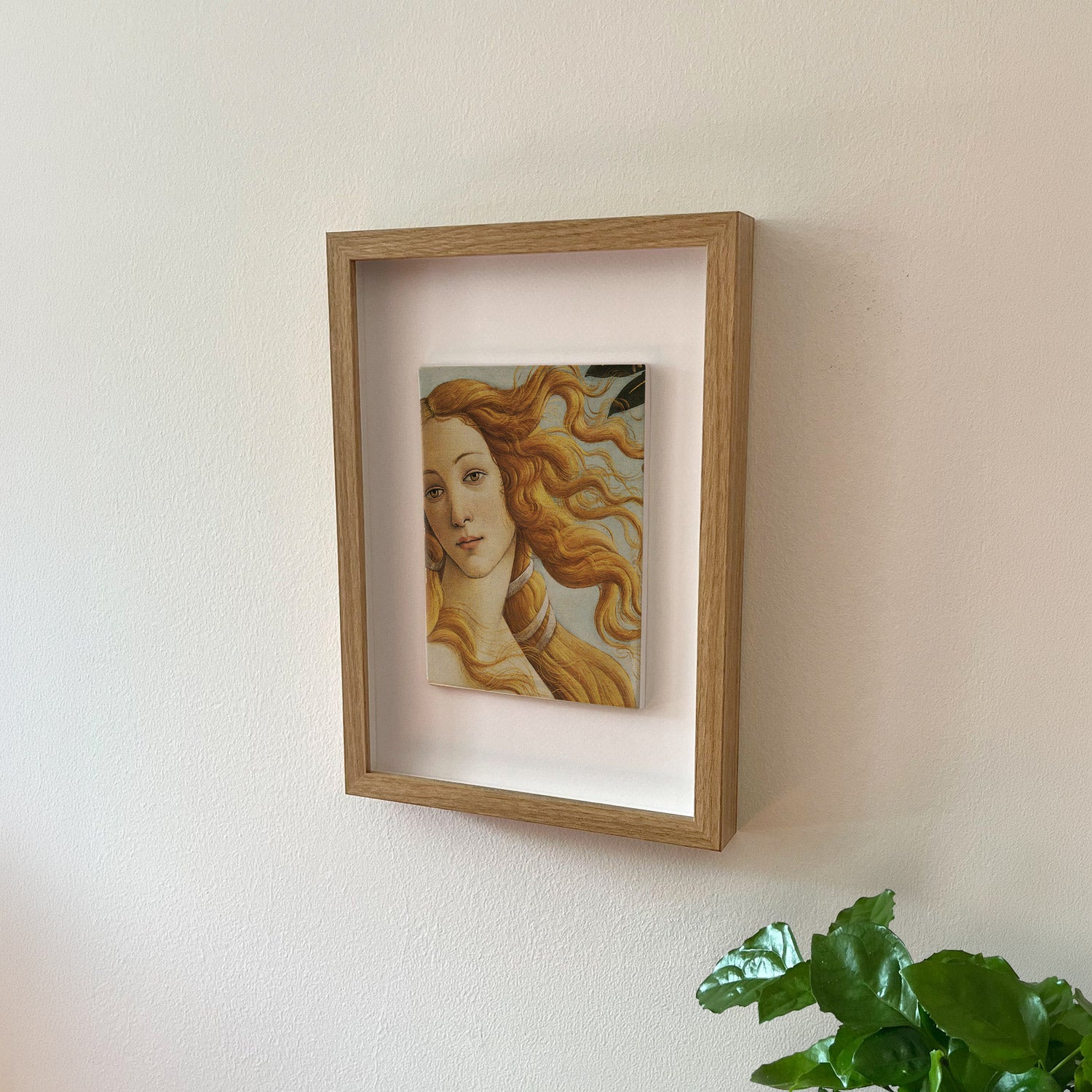 El nacimiento de Venus, detalle