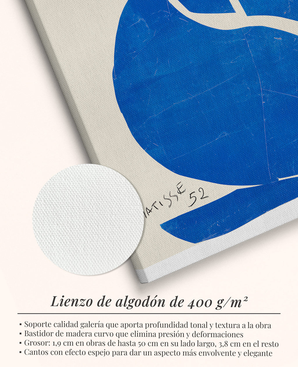 Desnudo azul I