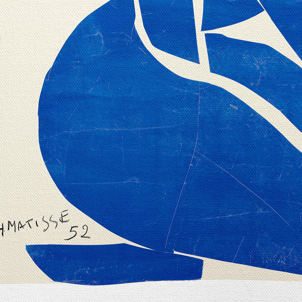Desnudo azul I