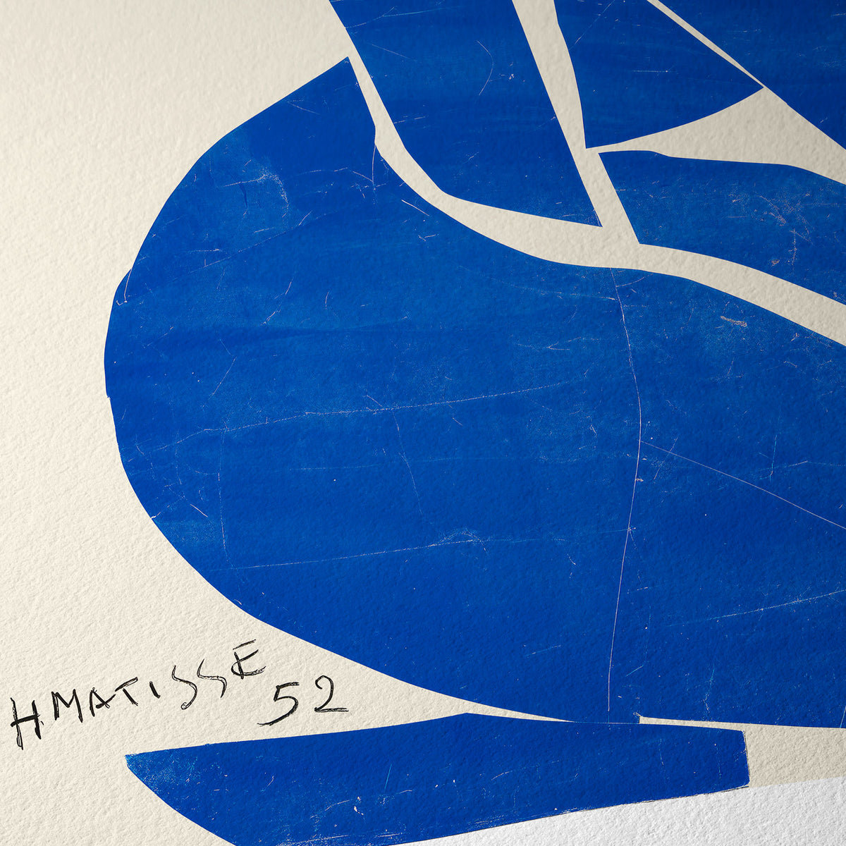 Desnudo azul I