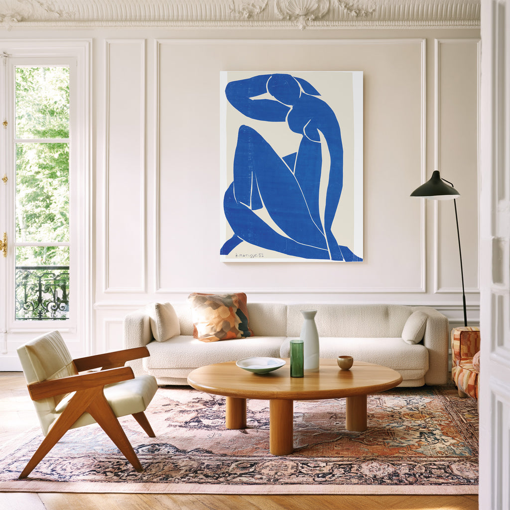 Desnudo azul II