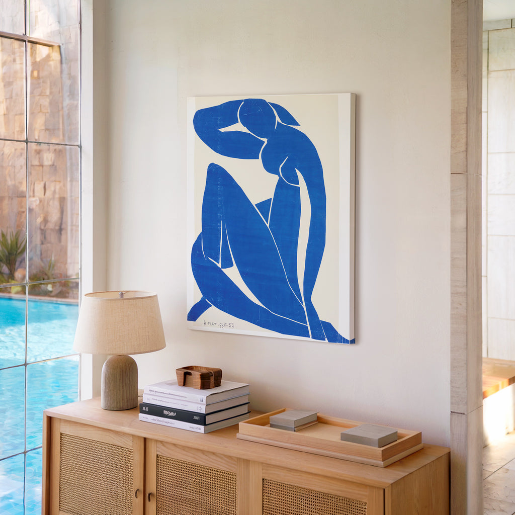 Desnudo azul II