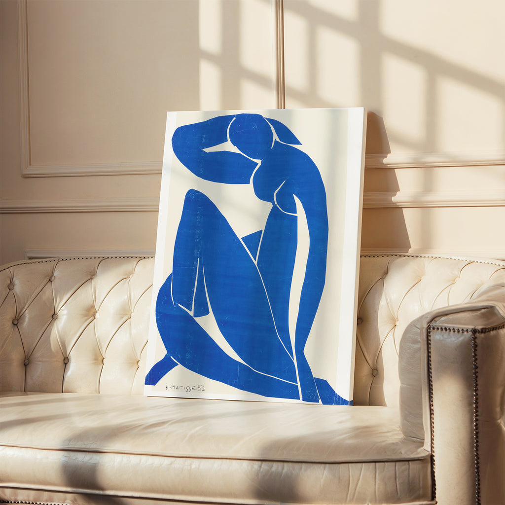 Desnudo azul II