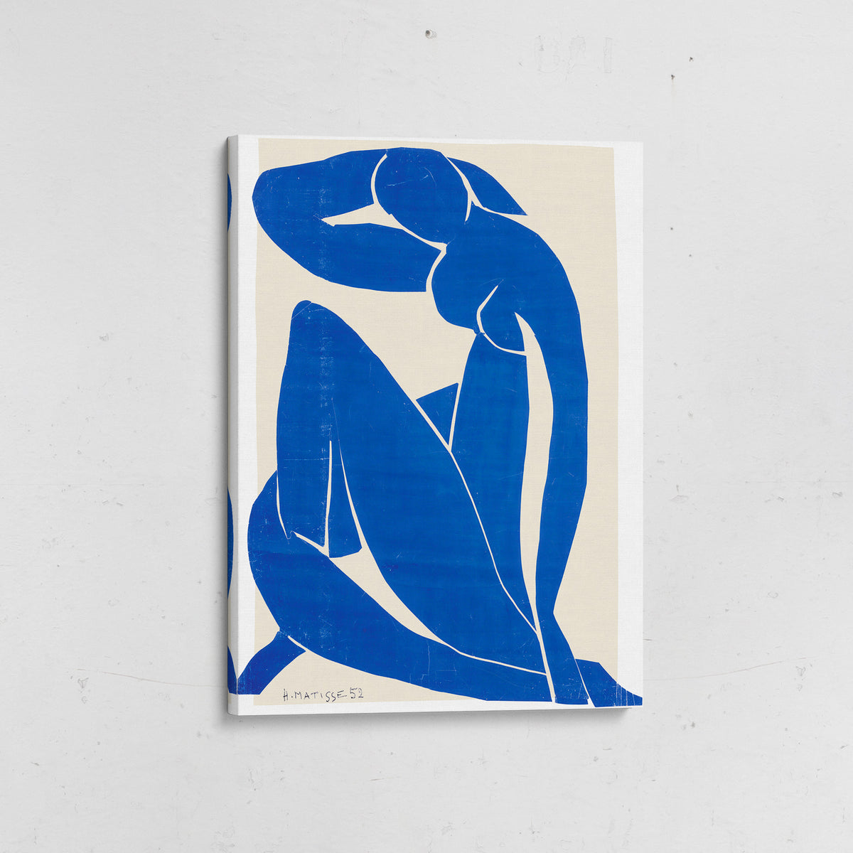canvas desnudo azul ii henri matisse