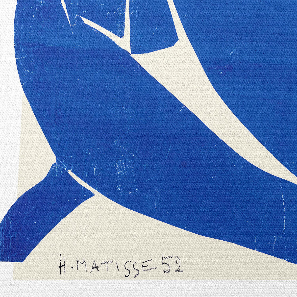 Desnudo azul II