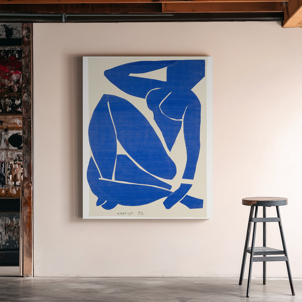 Desnudo azul III