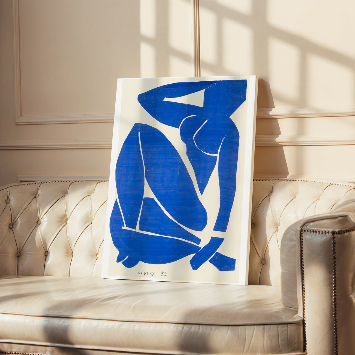 Desnudo azul III