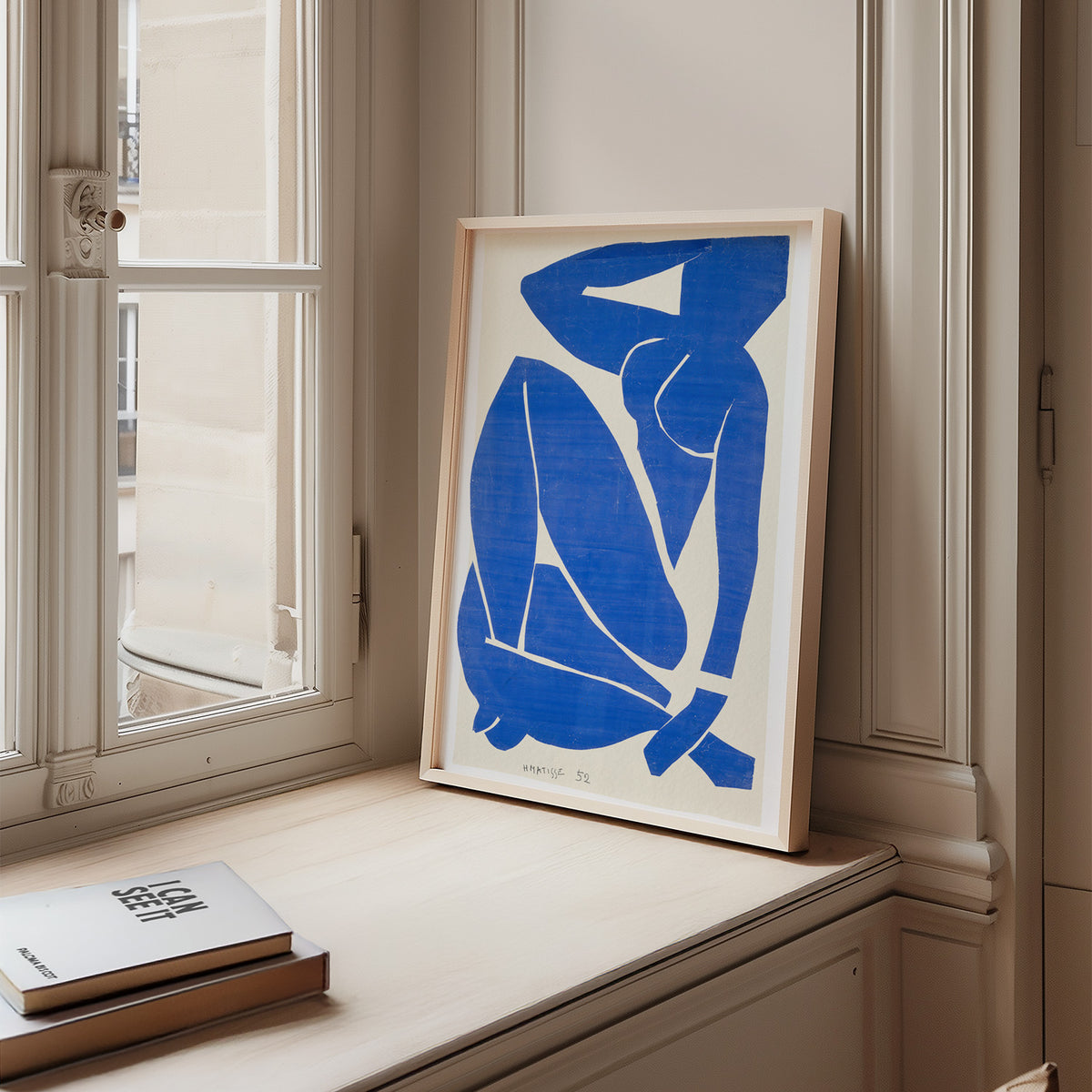 Desnudo azul III