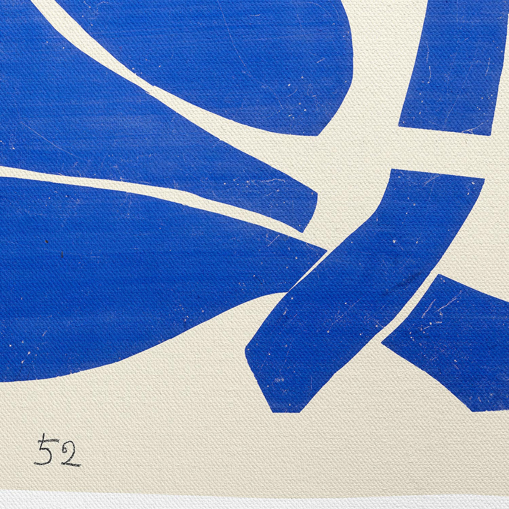 Desnudo azul III