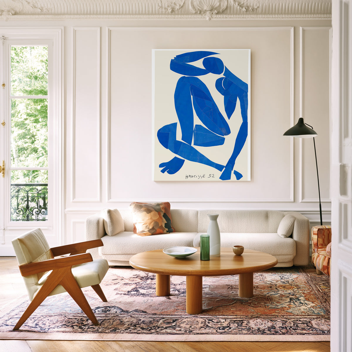 Desnudo azul IV