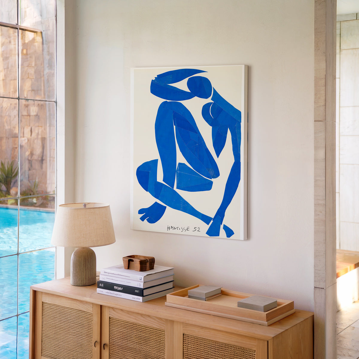 Desnudo azul IV