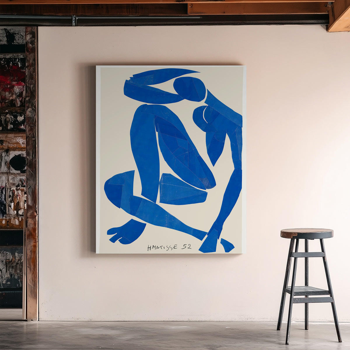 Desnudo azul IV