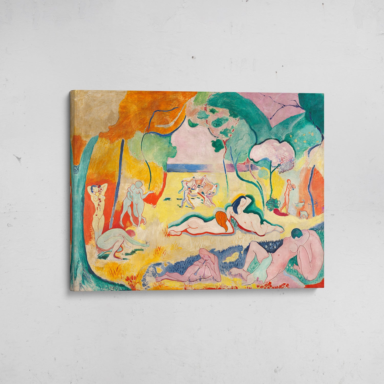 la alegría de vivir matisse canvas