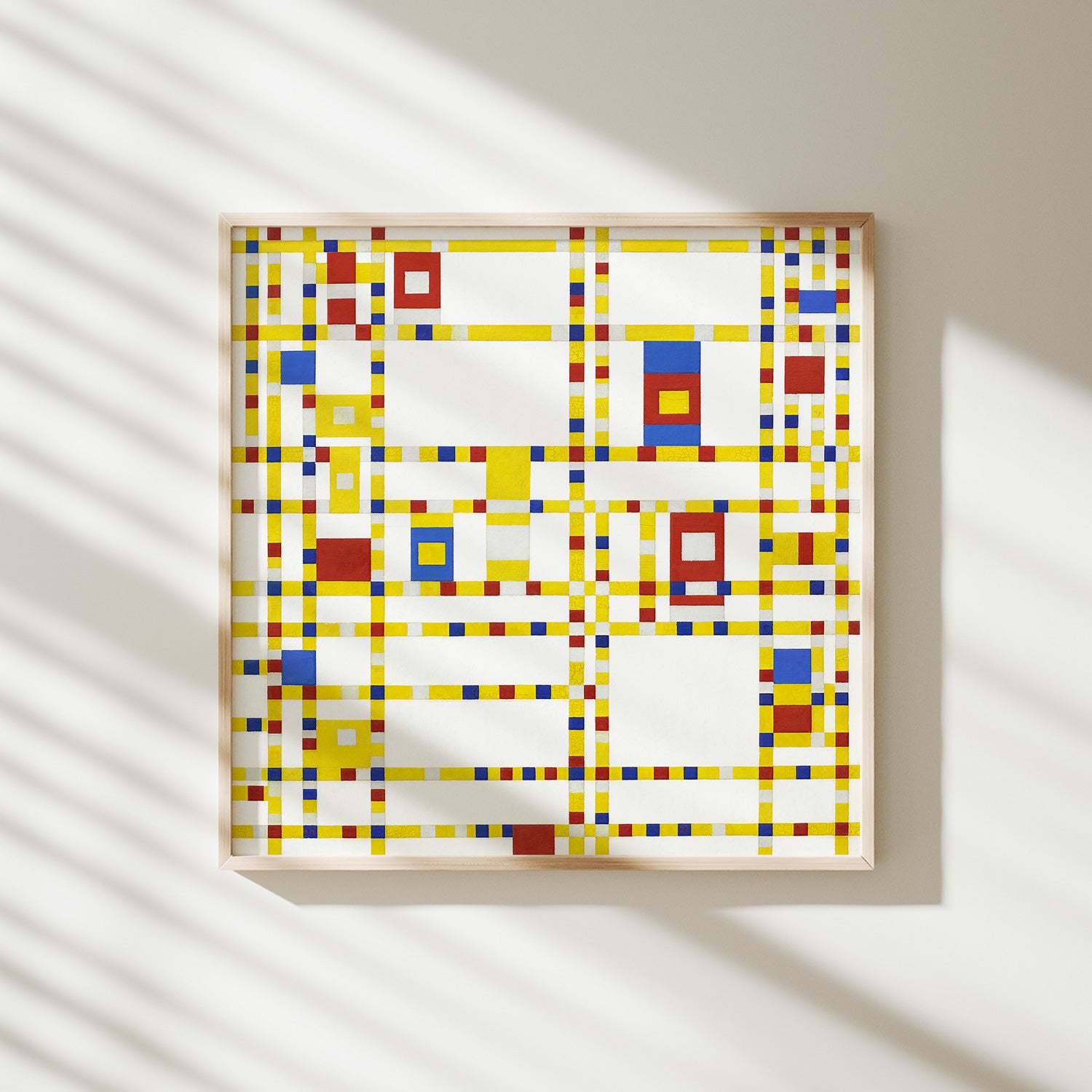 broadway boogie-woogie mondrian lámina