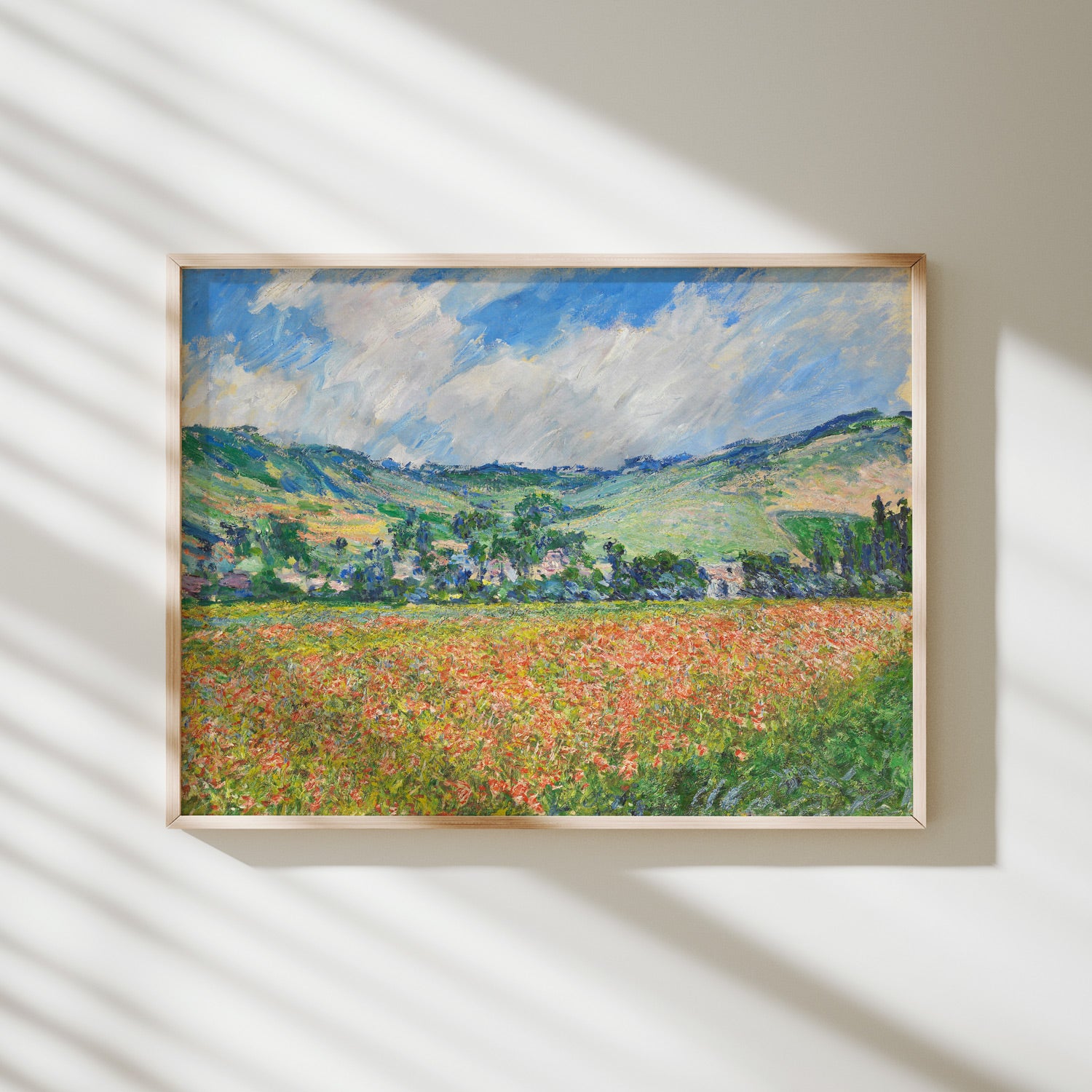 campo de amapolas cerca de giverny monet