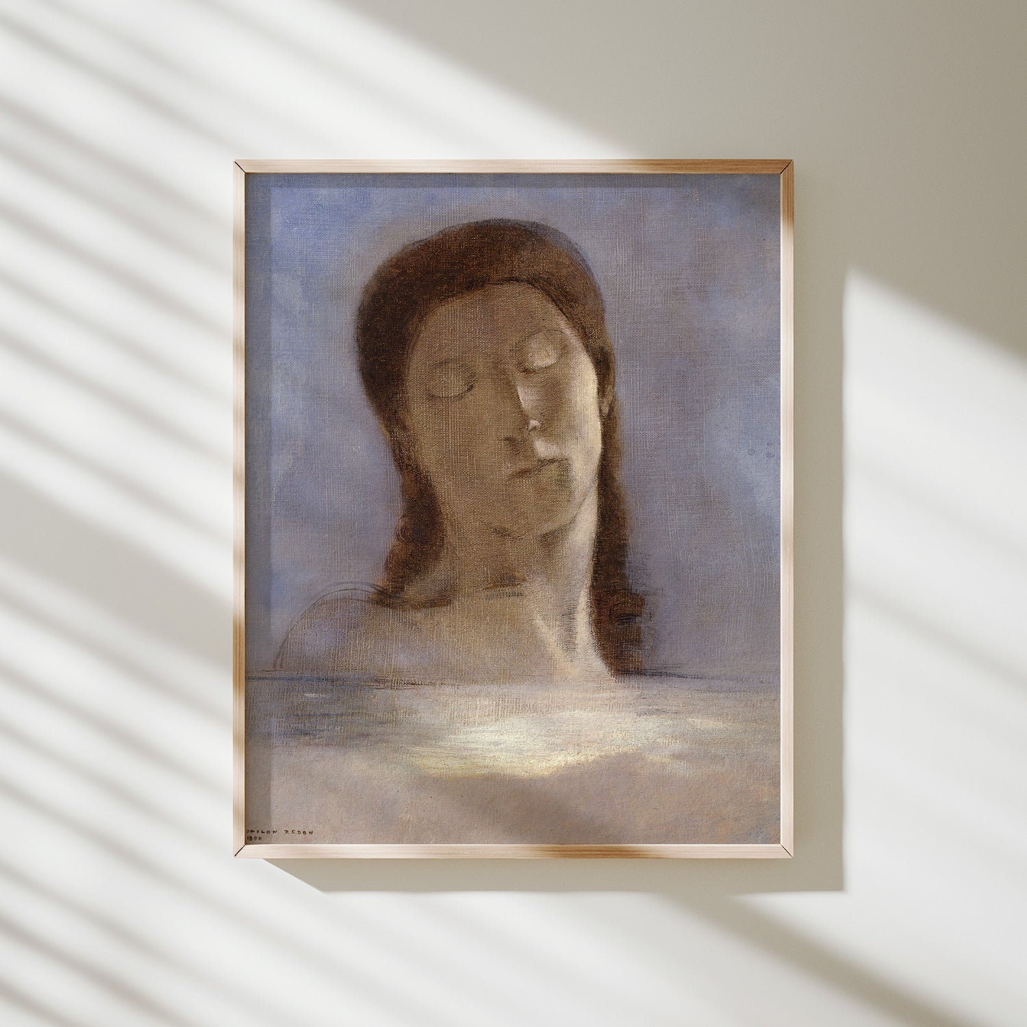 los ojos cerrados redon