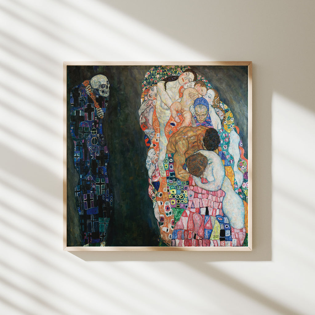 muerte y vida klimt