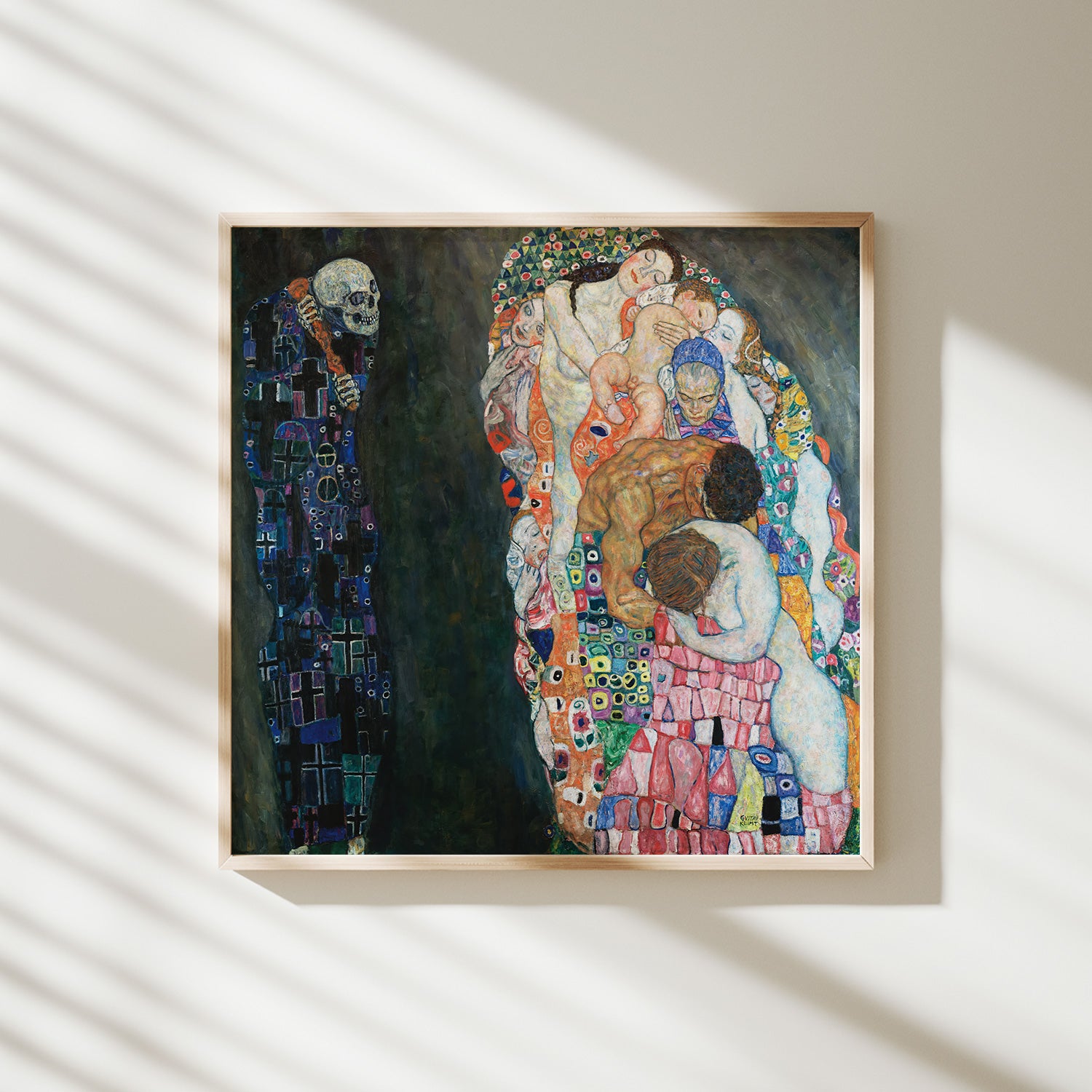 muerte y vida klimt