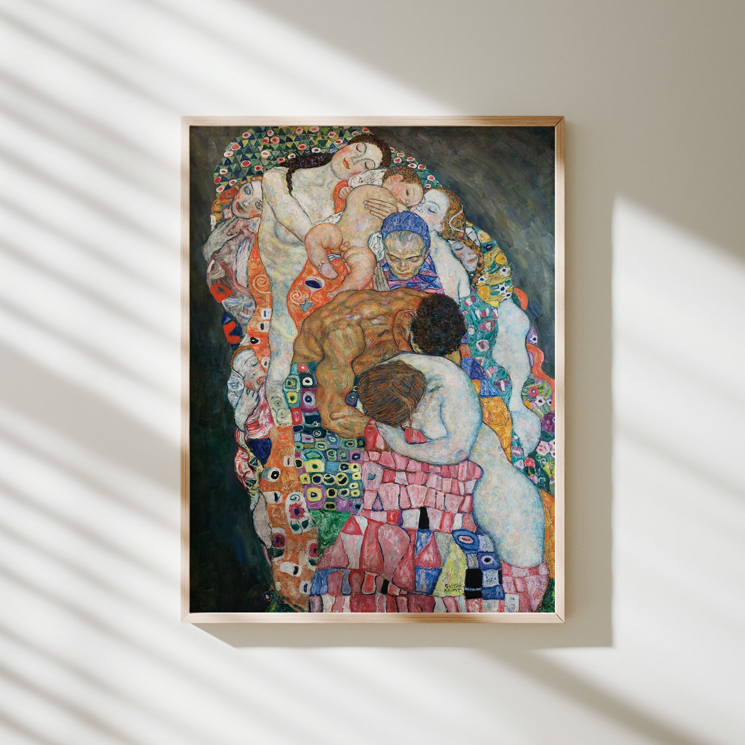 vida, de muerte y vida gustav klimt