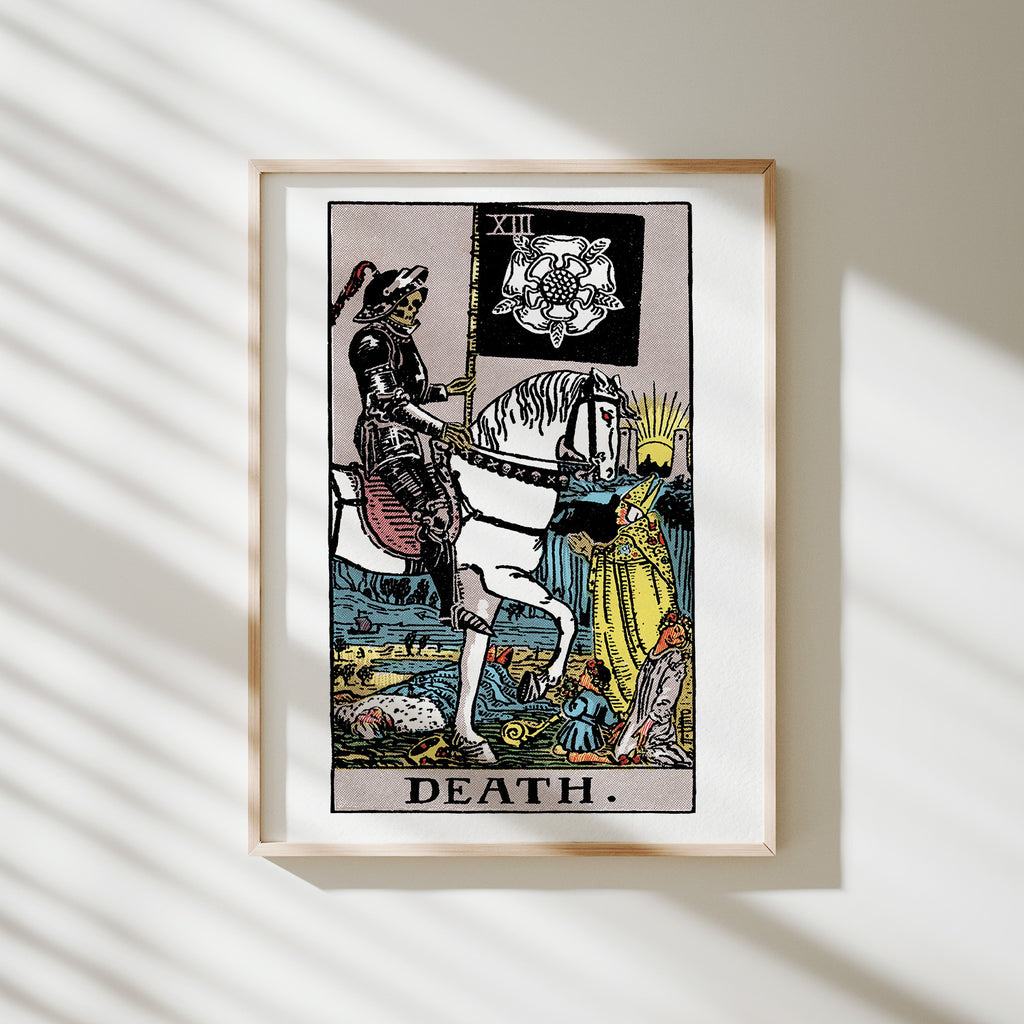poster tarot la muerte