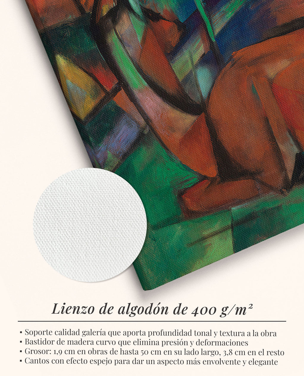 Ciervos en el bosque II