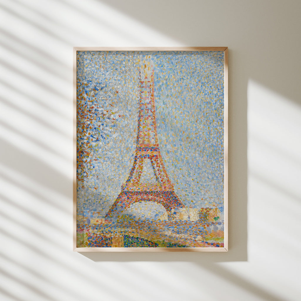 la torre eiffel seurat