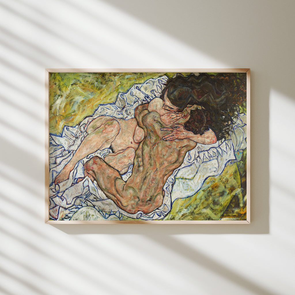 el abrazo schiele