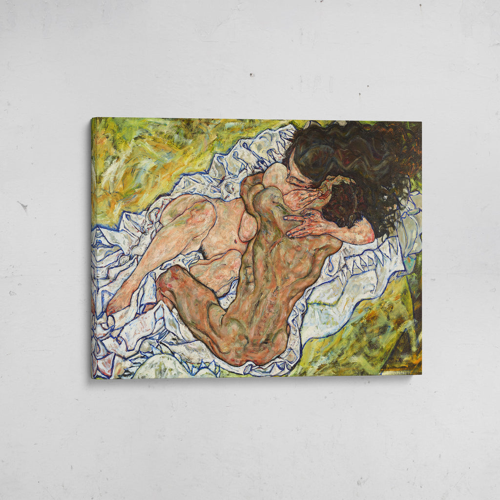 el abrazo schiele canvas