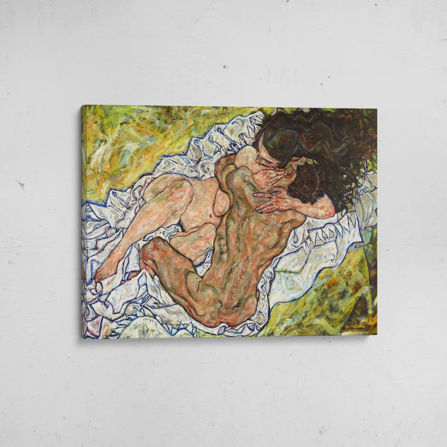 el abrazo schiele canvas