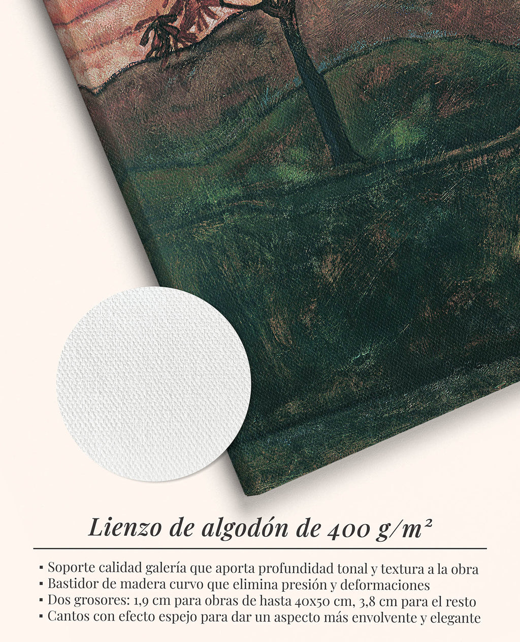 Cuatro árboles