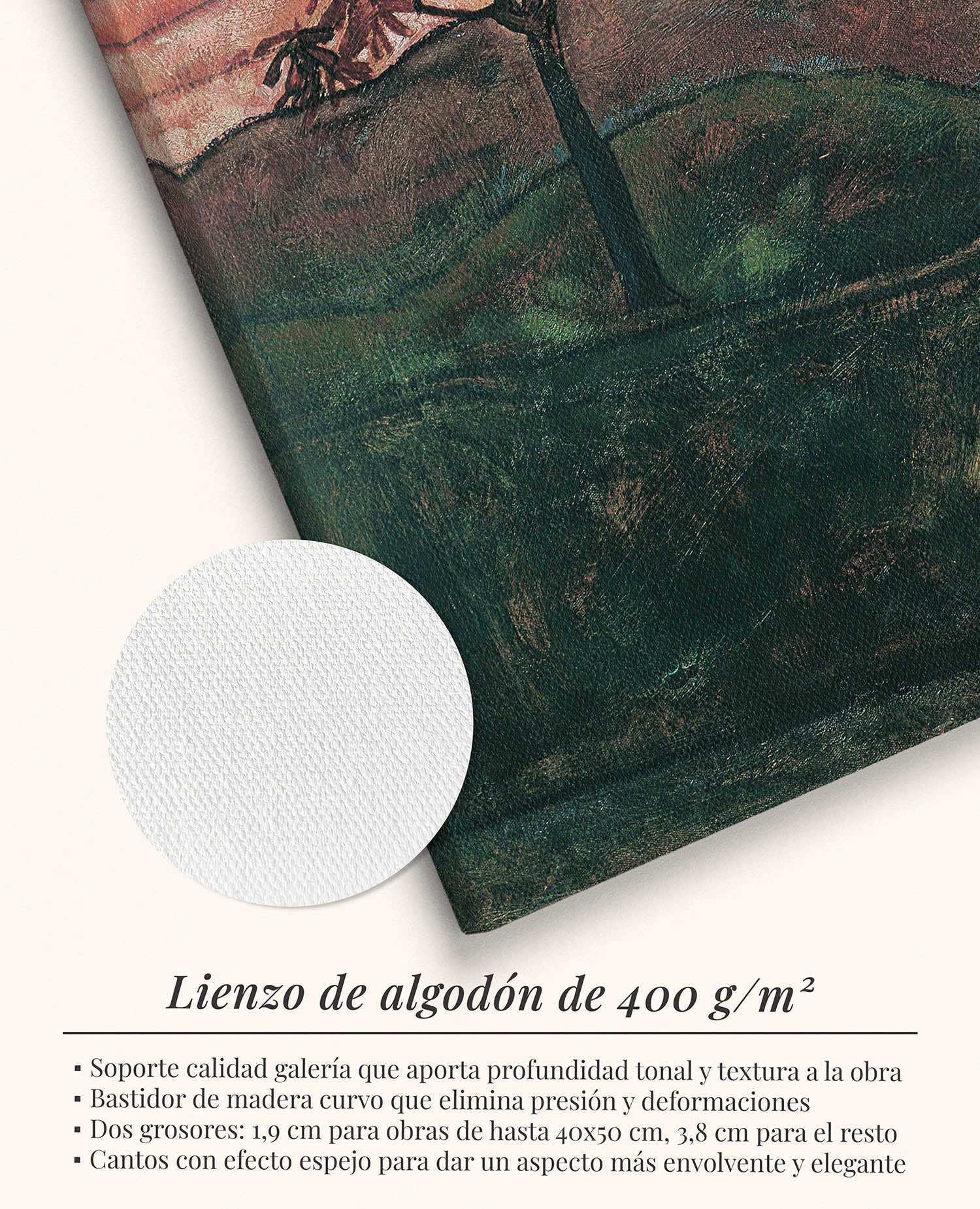 Cuatro árboles