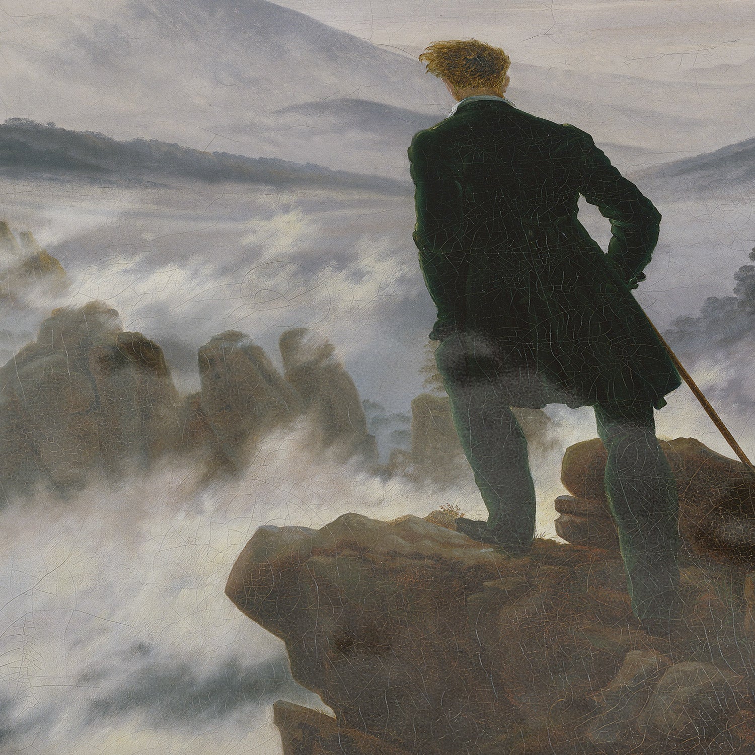 Caminante sobre el mar de nubes