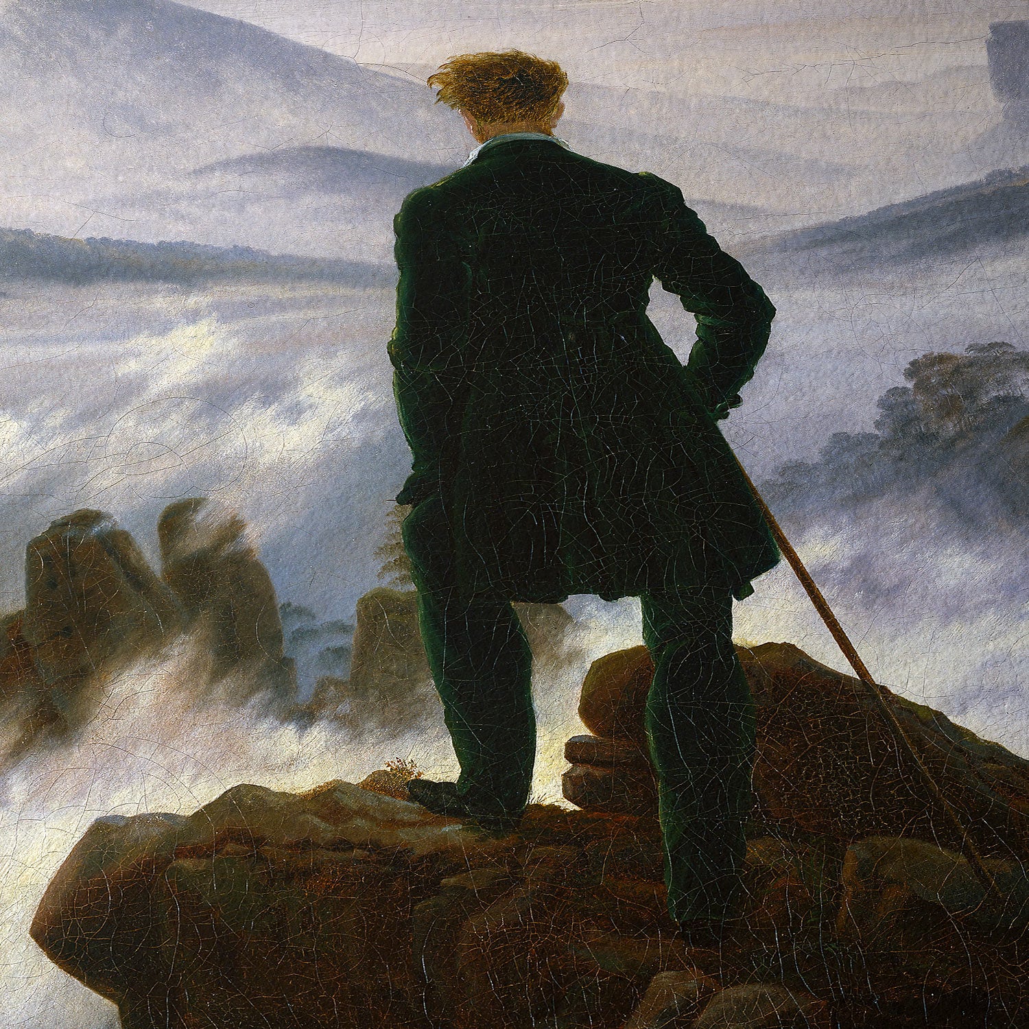 Caminante sobre el mar de nubes