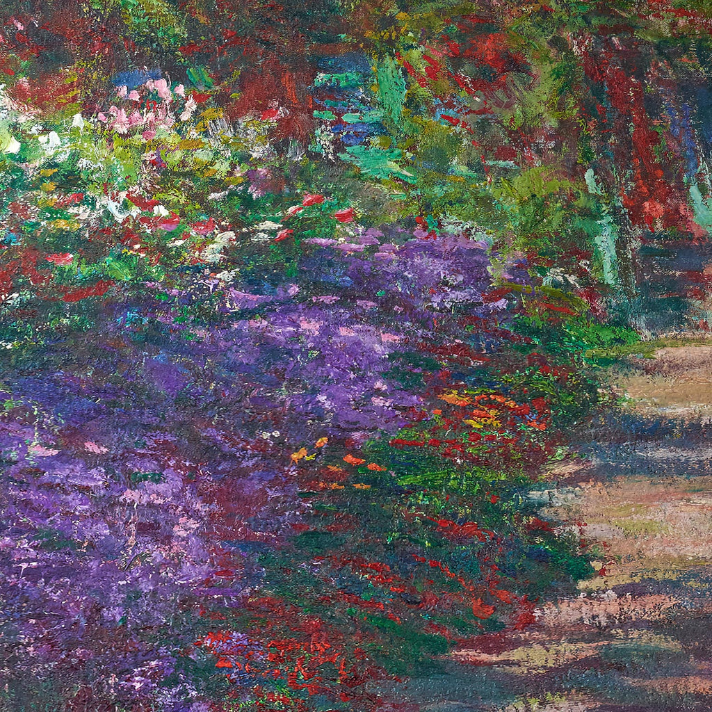 Camino en el jardín del artista en Giverny