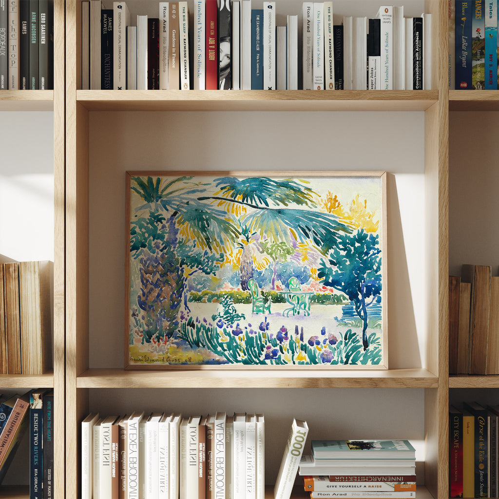 Jardín del pintor en Saint-Clair