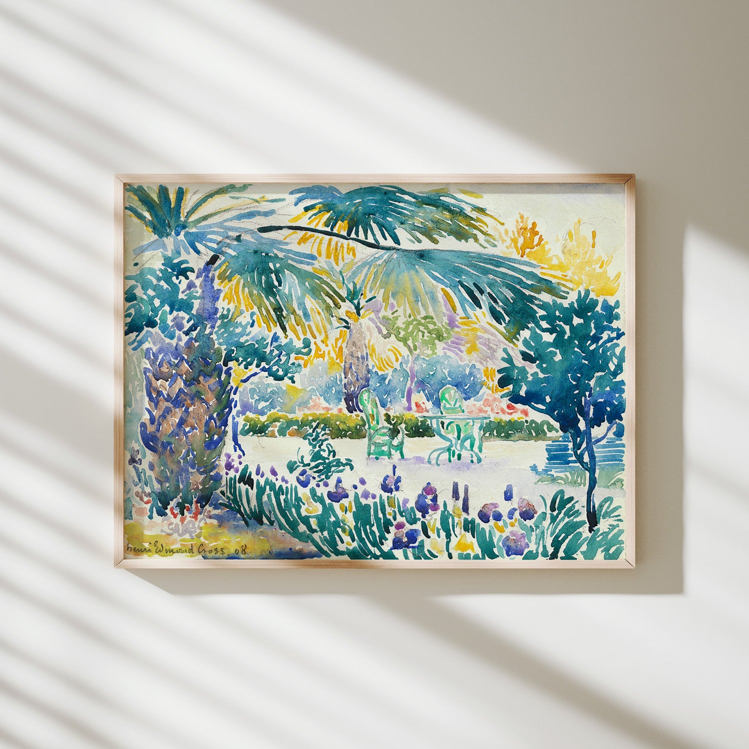 jardín del pintor en saint-clair cross