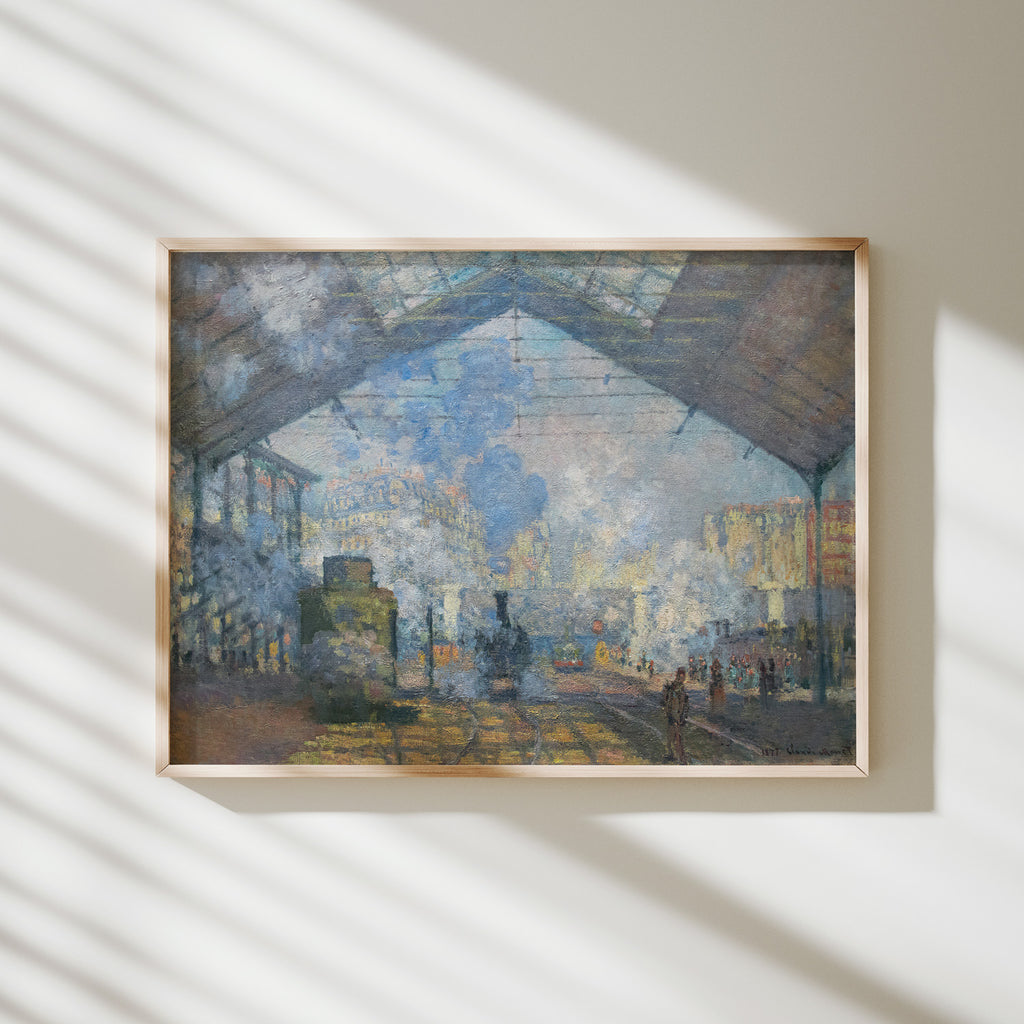 la estación saint-lazare monet